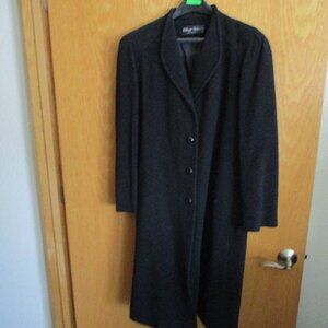Women's Wellington Fashions Wool Coat-Small